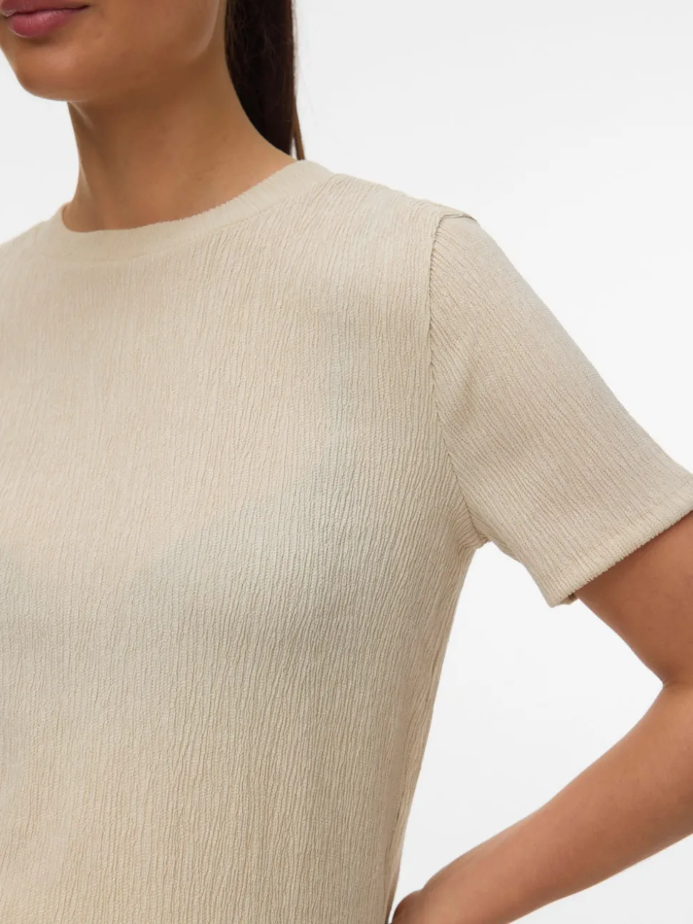 Regular fit O-hals Top