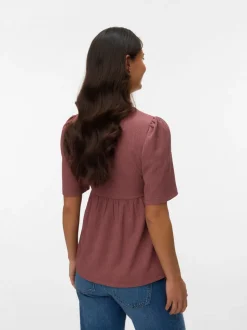 Regular fit O-hals Top