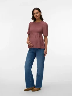 Regular fit O-hals Top