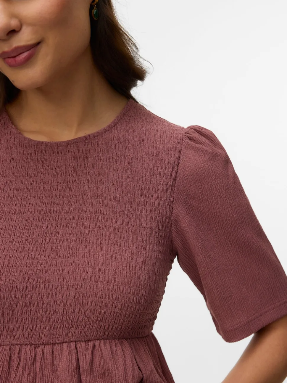 Regular fit O-hals Top