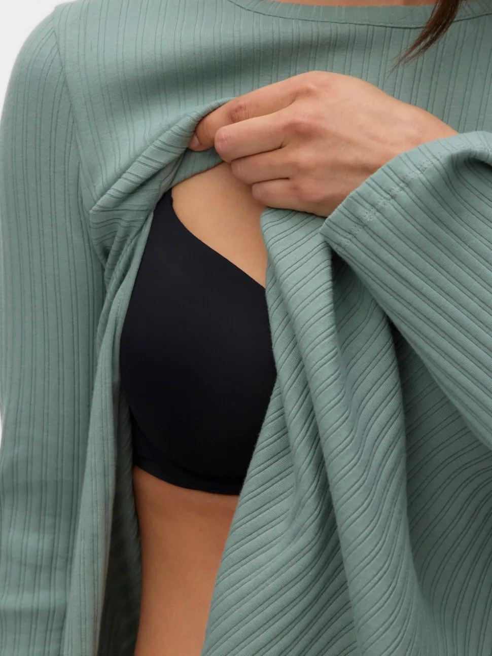 Regular fit O-hals Top
