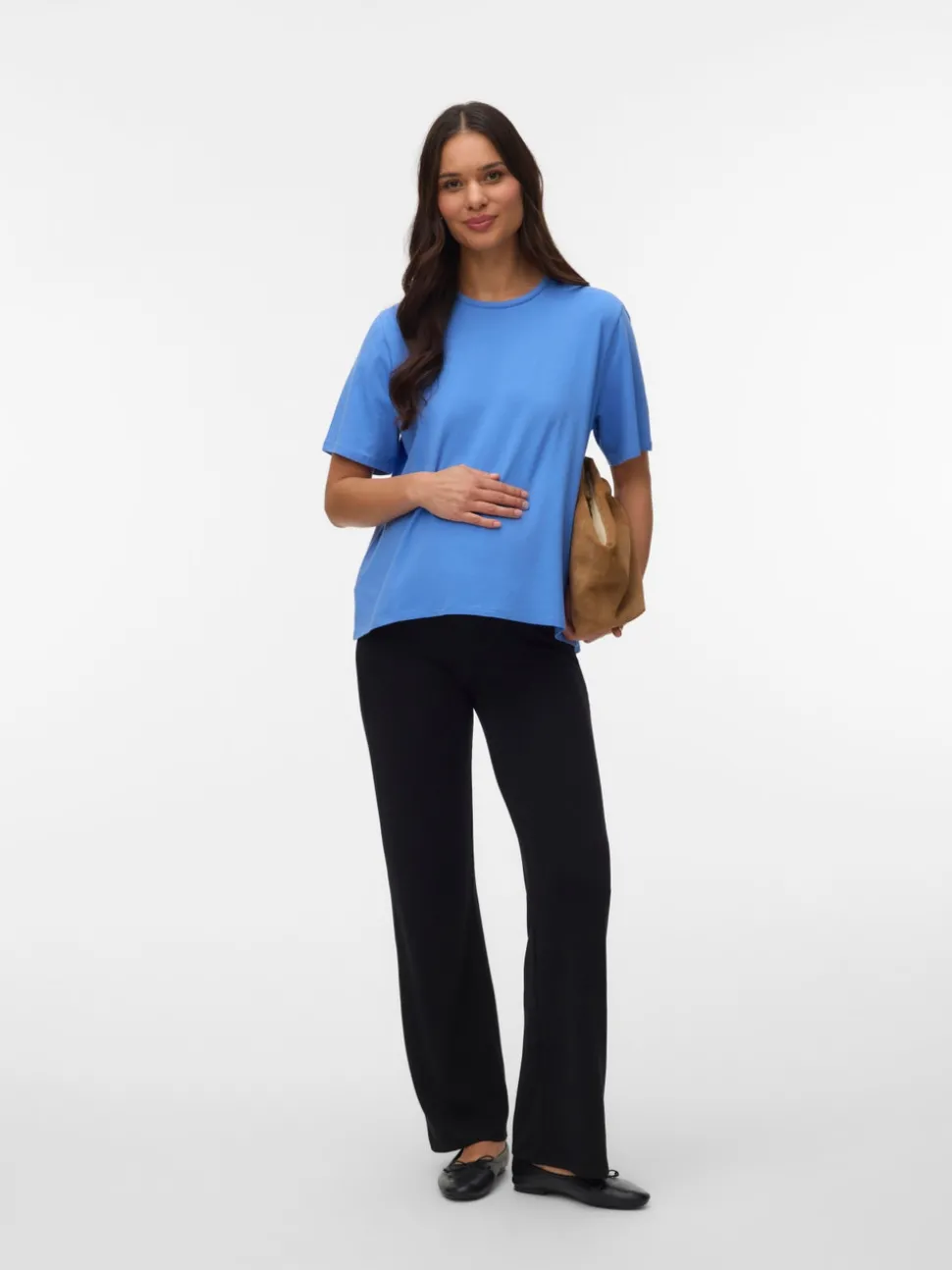 Regular fit O-hals Top