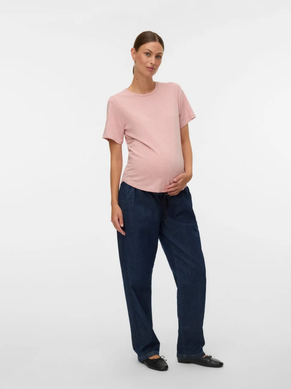 Regular fit O-hals Top