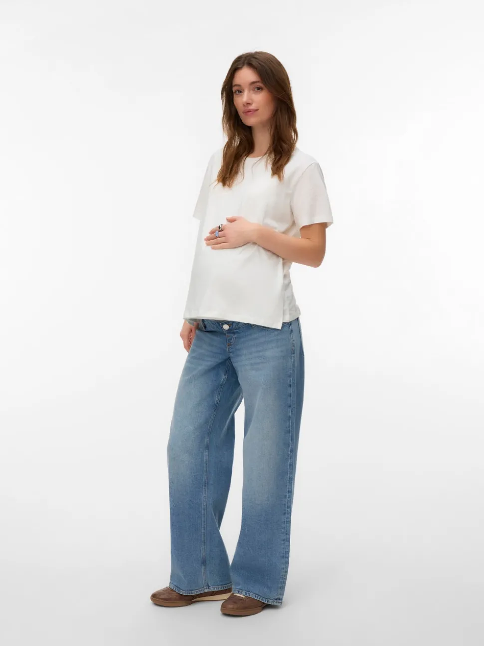 Regular fit O-hals T-shirts