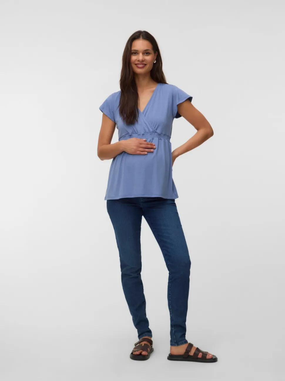 Regular fit V-Hals Top