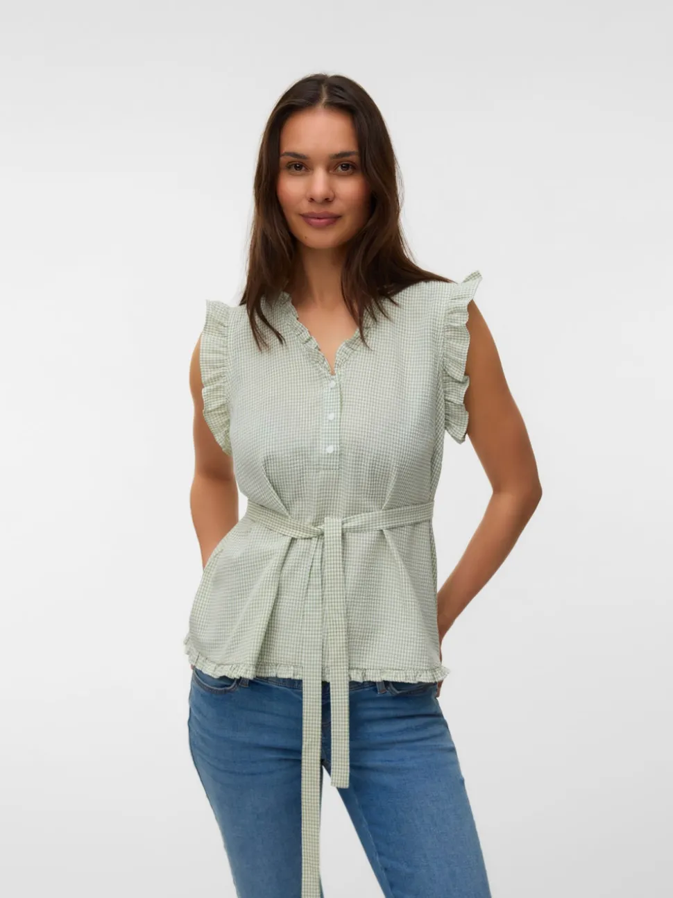 Regular fit V-Hals Top