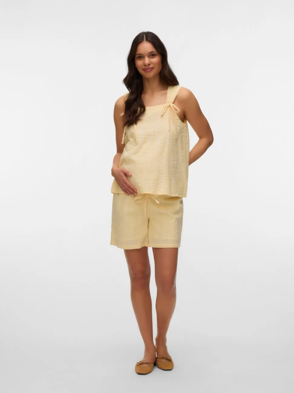 Regular fit Vierkante hals Top