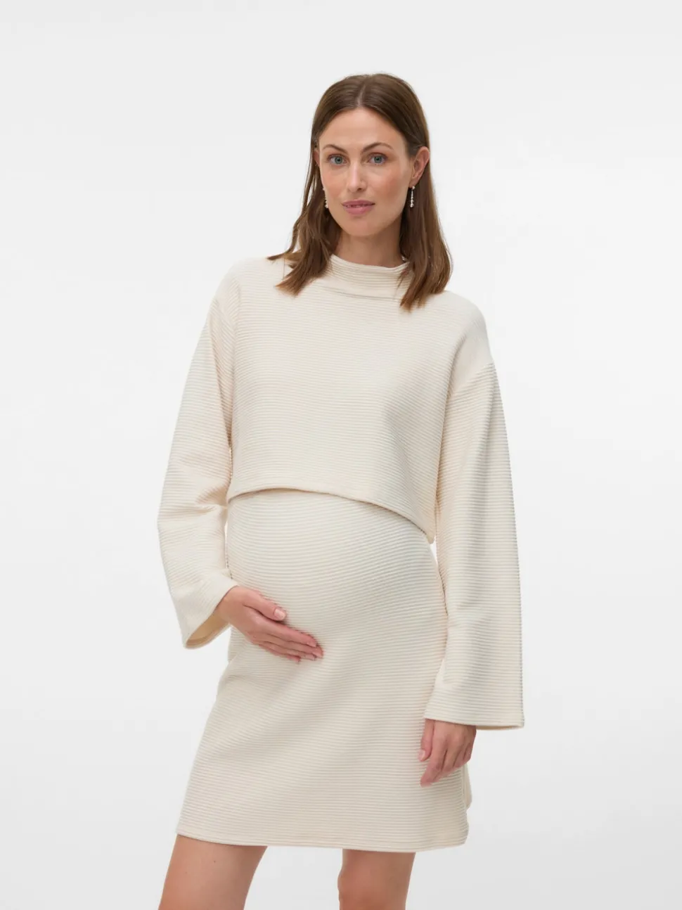 Regular fit Hoge hals Top