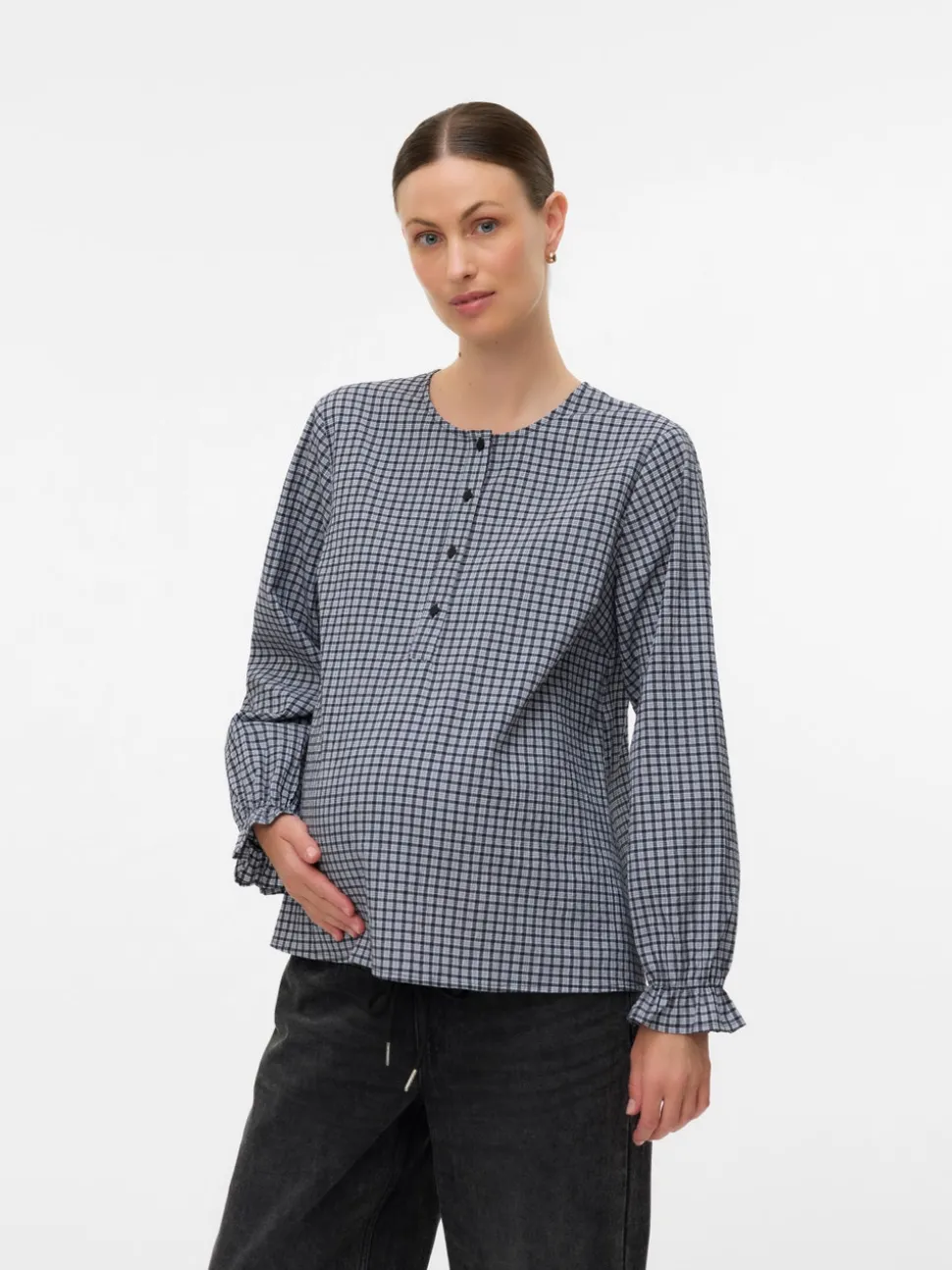 Regular fit O-hals Top