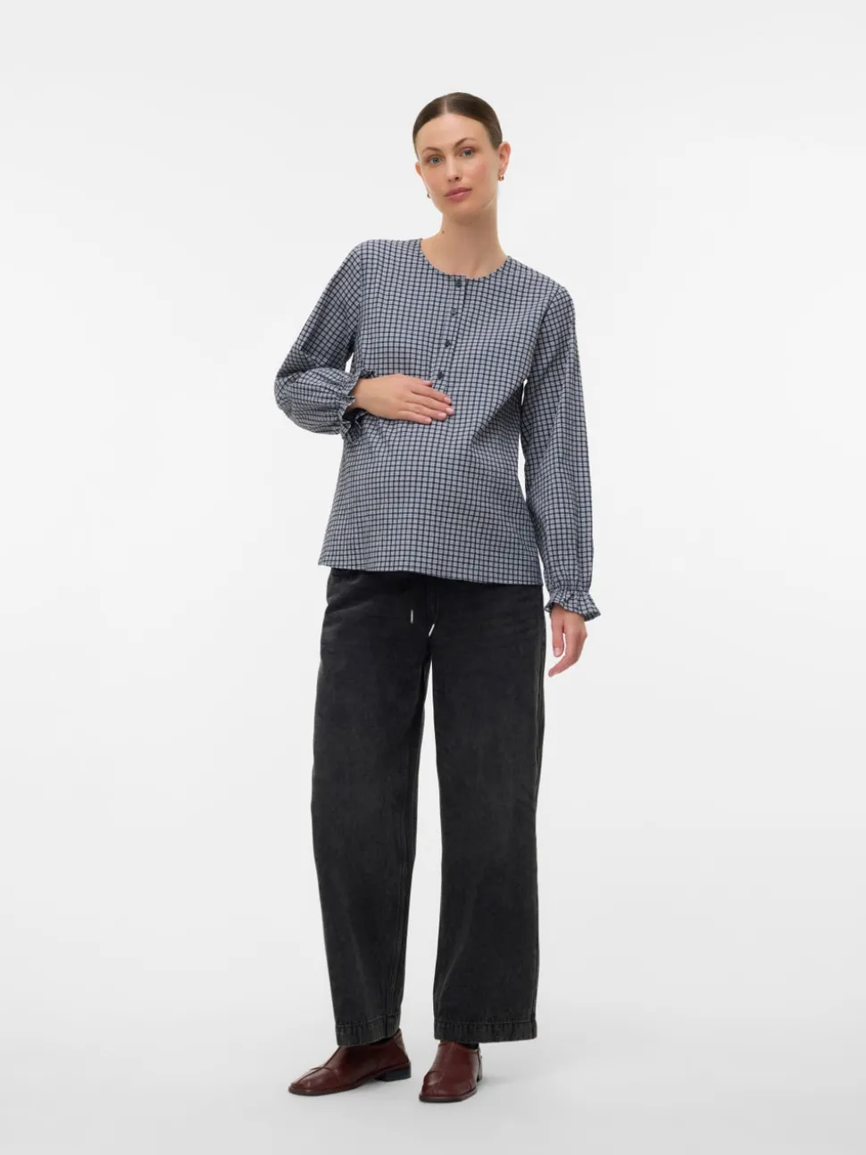 Regular fit O-hals Top