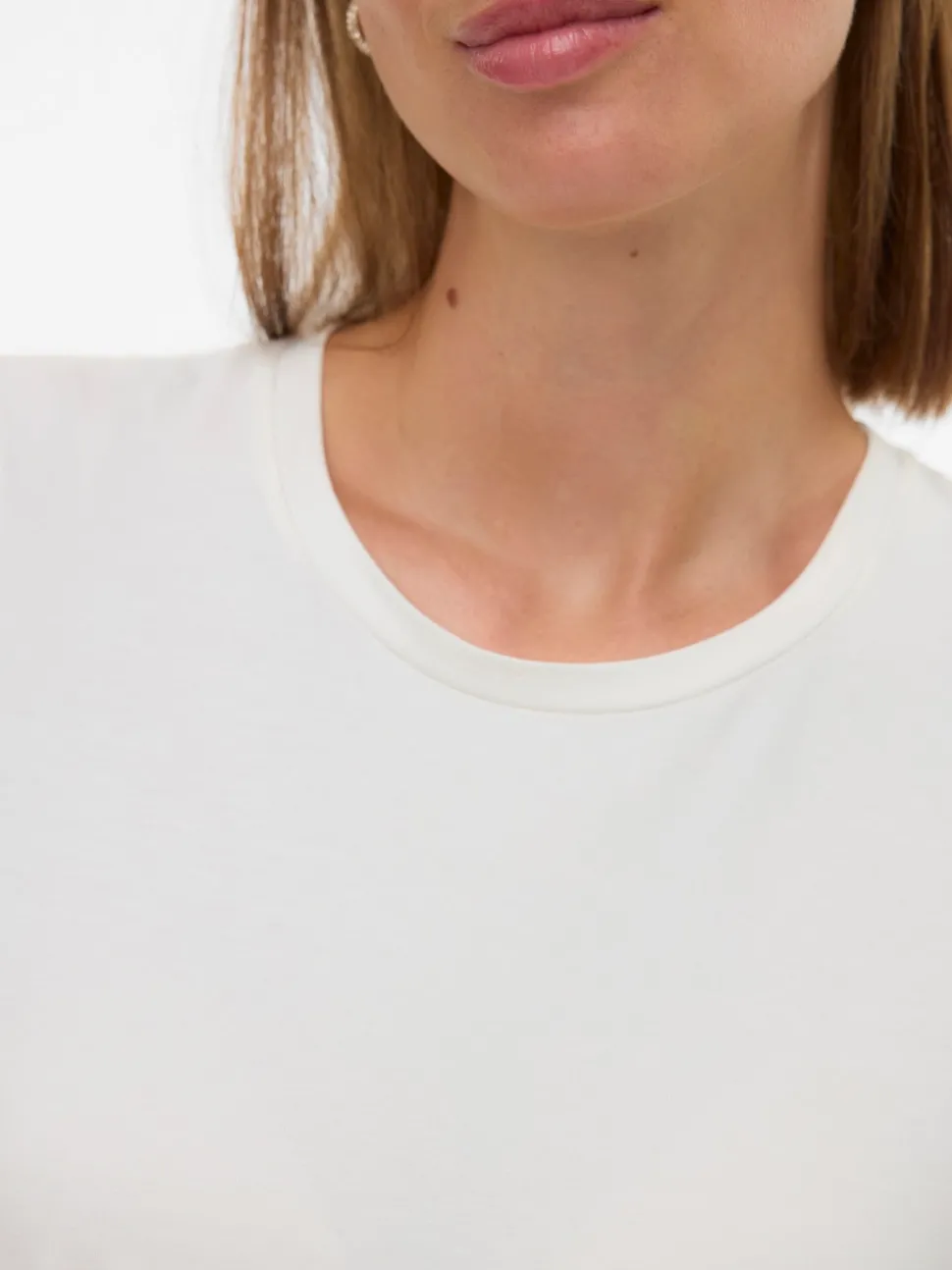 Regular fit O-hals Top