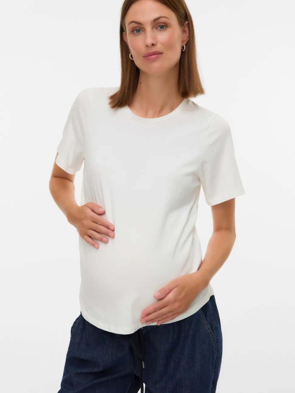 Regular fit O-hals Top
