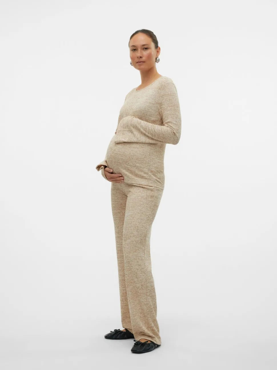Regular fit O-hals Top
