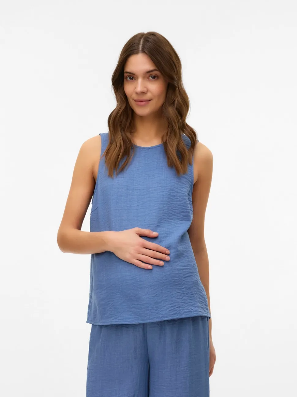 Regular fit O-hals Top
