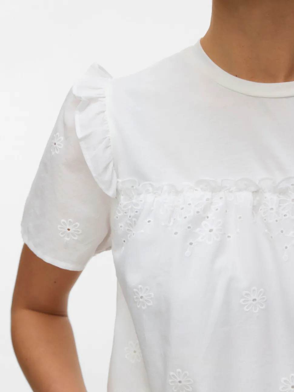 Regular fit O-hals Top