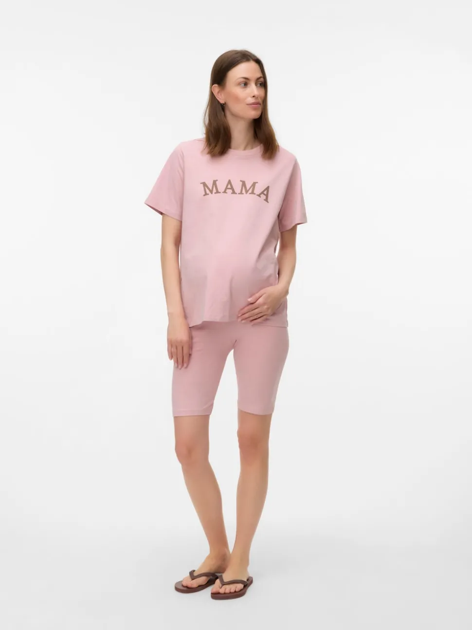 Regular fit O-hals Top