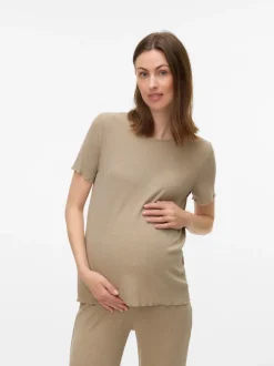 Regular fit O-hals Top