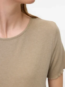 Regular fit O-hals Top