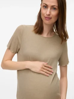 Regular fit O-hals Top