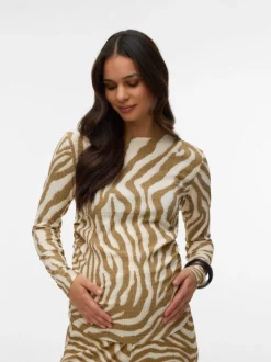 Regular fit O-hals Top