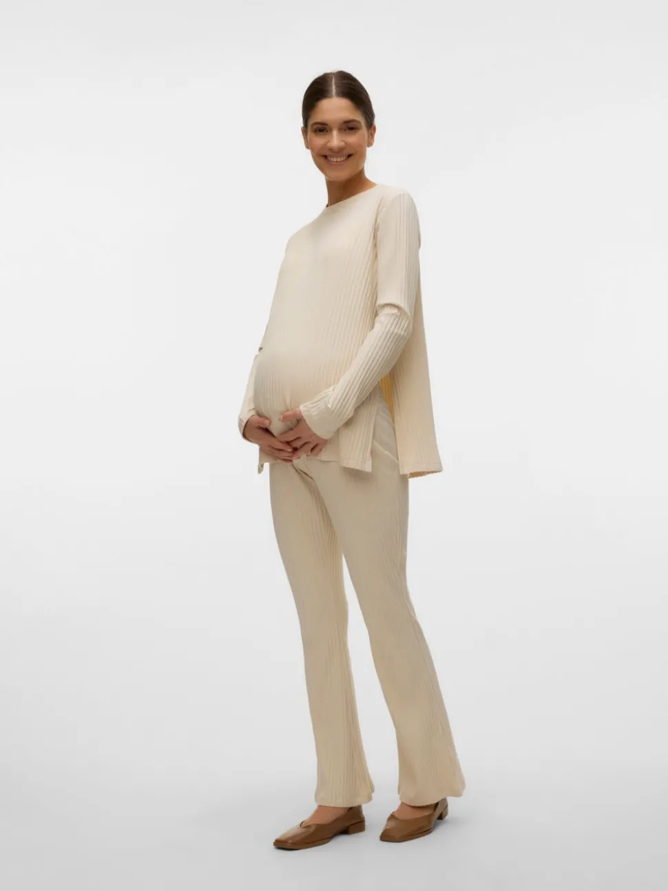 Regular fit O-hals Top