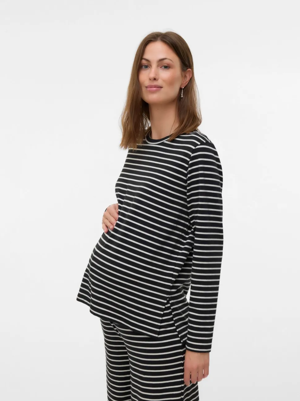 Regular fit O-hals Top
