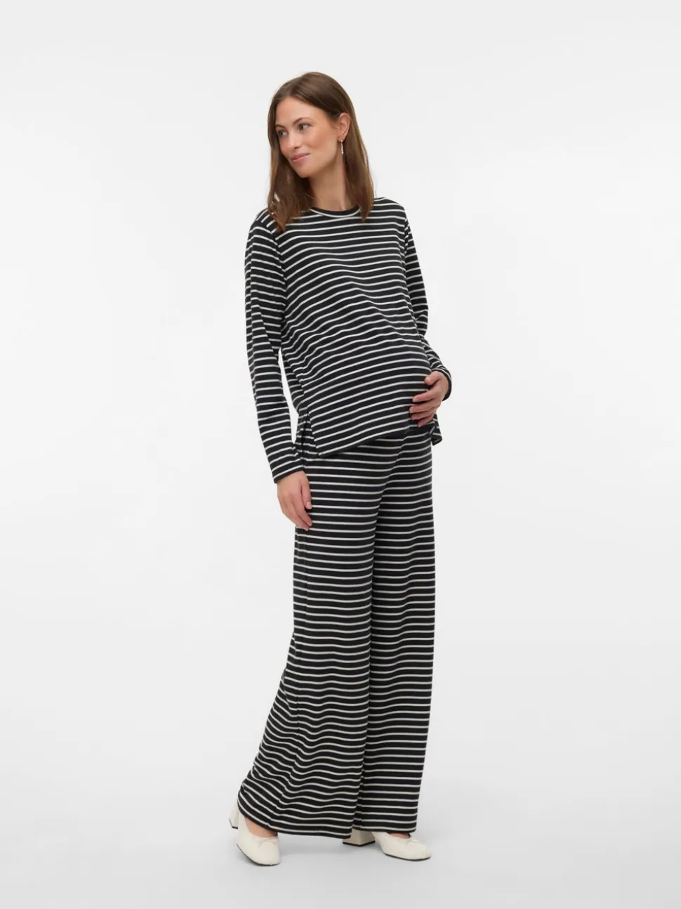 Regular fit O-hals Top