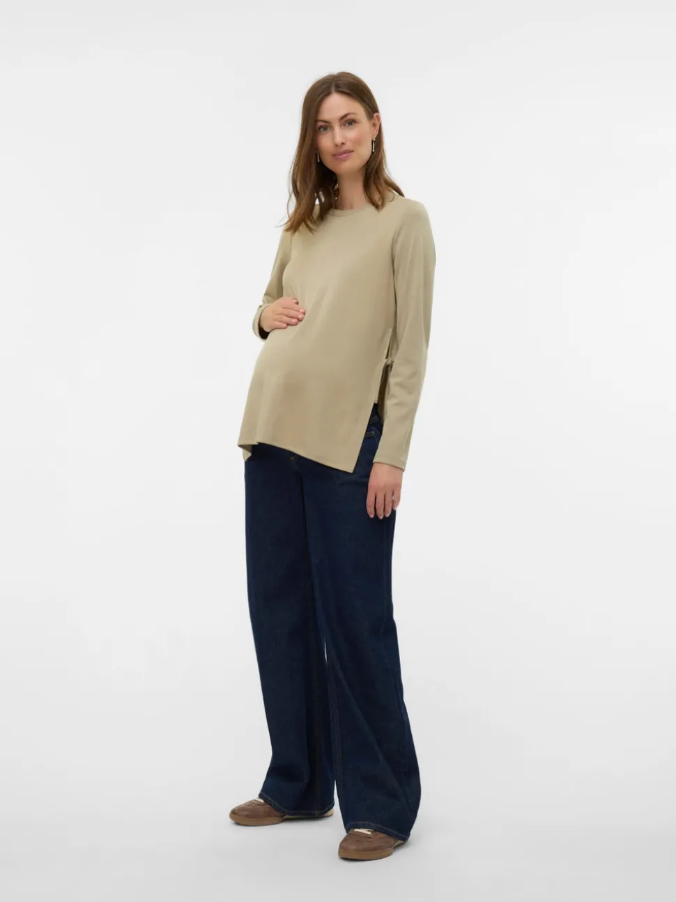 Regular fit O-hals Top