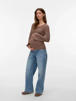 Regular fit U-Hals Top