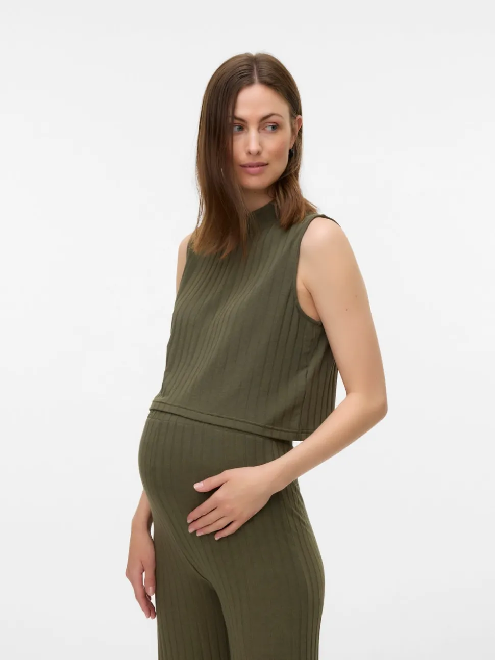 Regular fit U-Hals Top