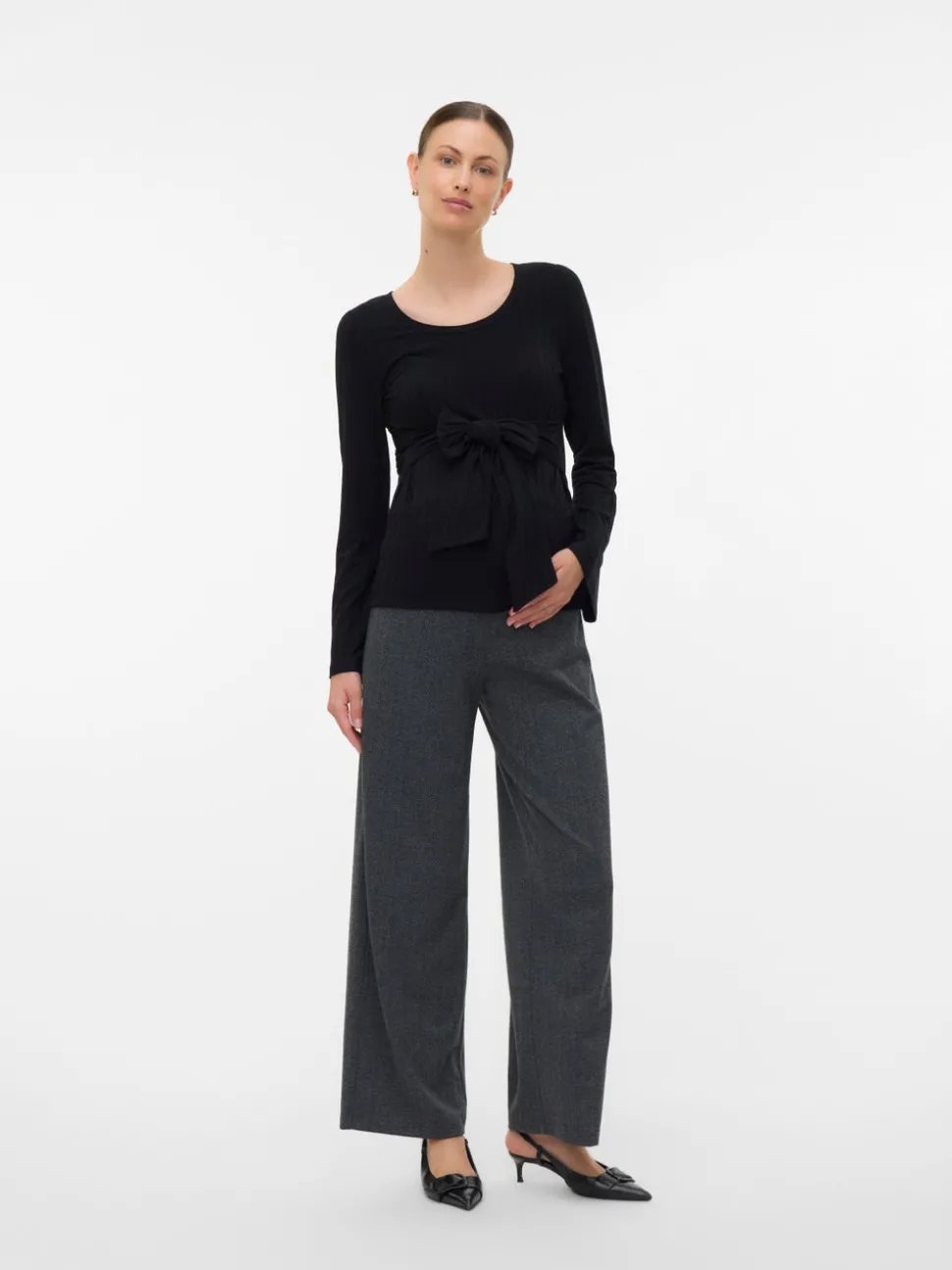 Regular fit U-Hals Top