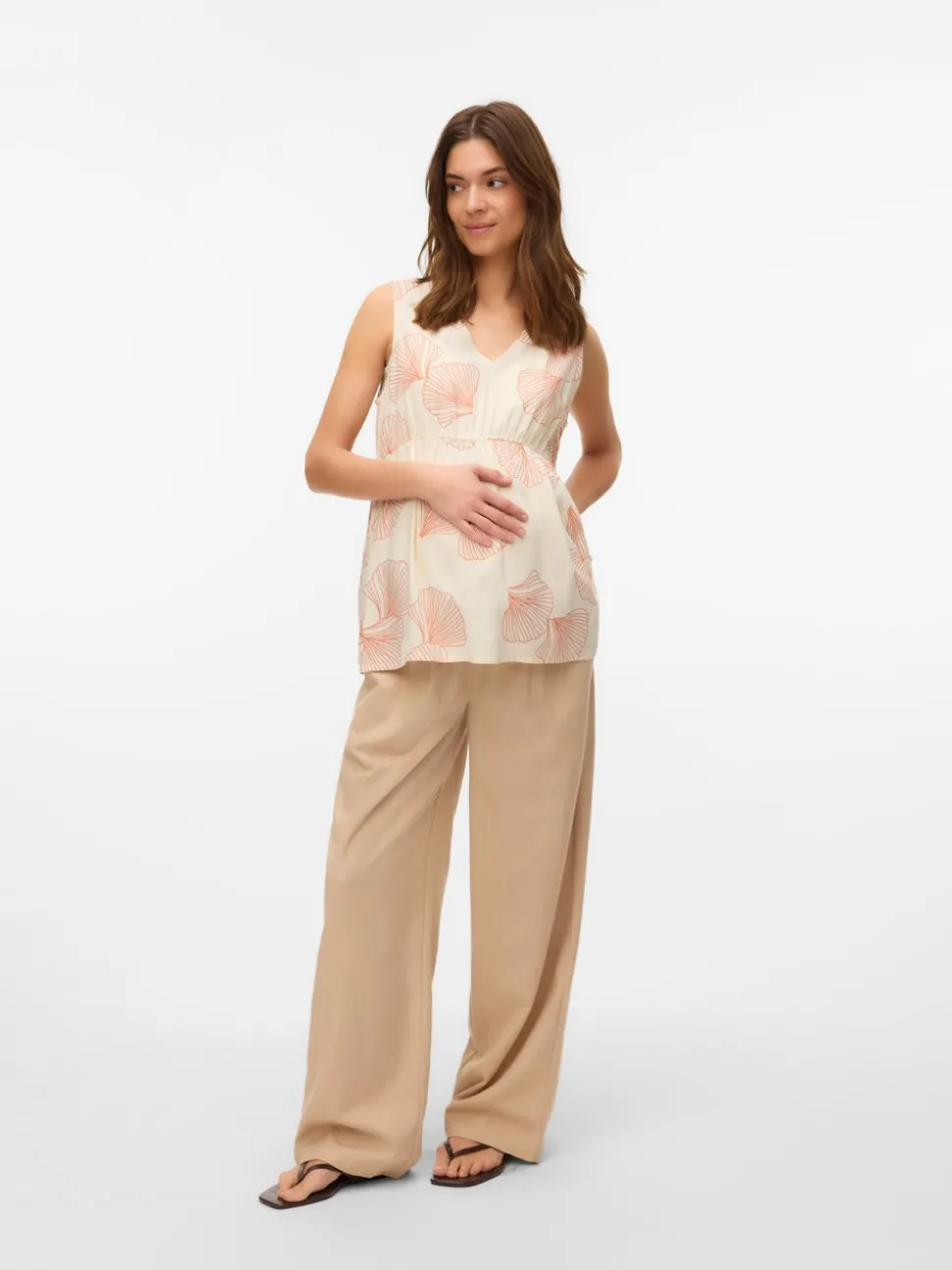 Regular fit V-Hals Top