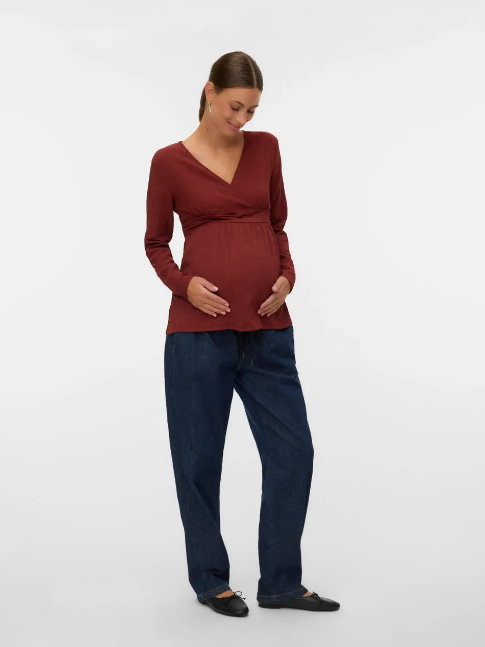 Regular fit V-Hals Top
