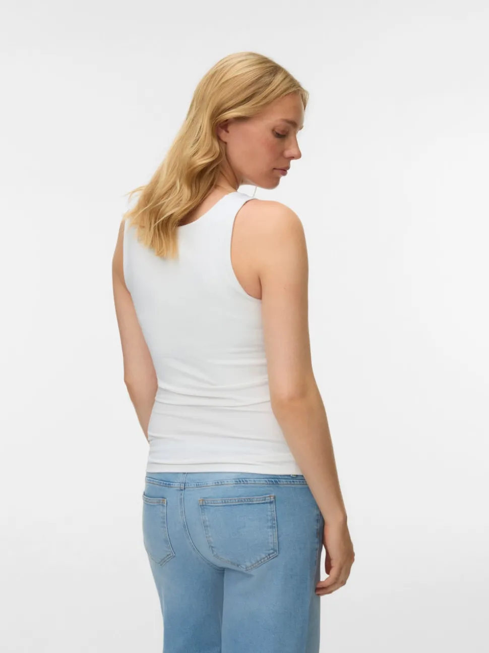 Regular fit Vierkante hals Top