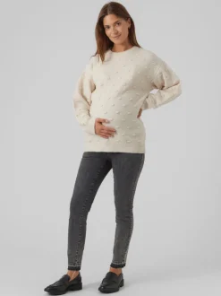 Slim fit Mid waist Onafgewerkte zoom Jeans