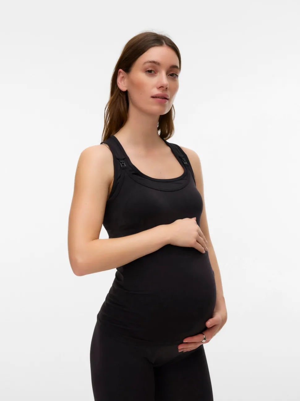 Slim fit U-Hals Tanktop