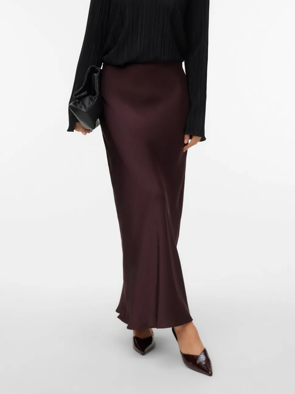 SNEMILY High waist Lange rok