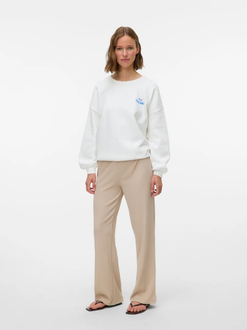 SNMERVE High waist Broek
