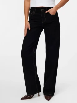 SNRANCY Mid rise Wide leg fit Jeans