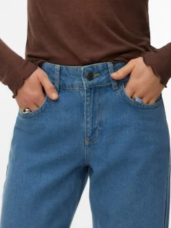 SNRANCY Mid waist Wide leg fit Jeans