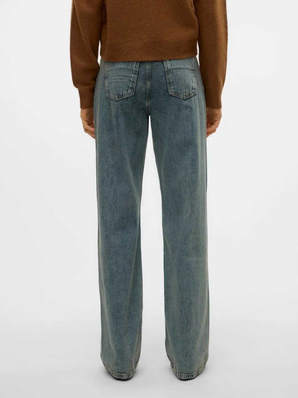 SNRANCY Mid waist Wide leg fit Jeans