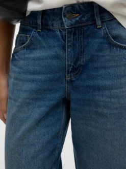 SNRANCY Mid waist Wide leg fit Jeans