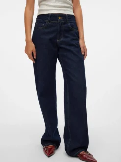 SNRANCY Mid waist Wide leg fit Jeans