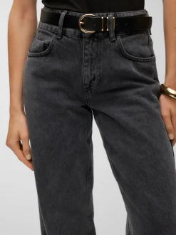 SNRANCY Mid waist Wide leg fit Jeans