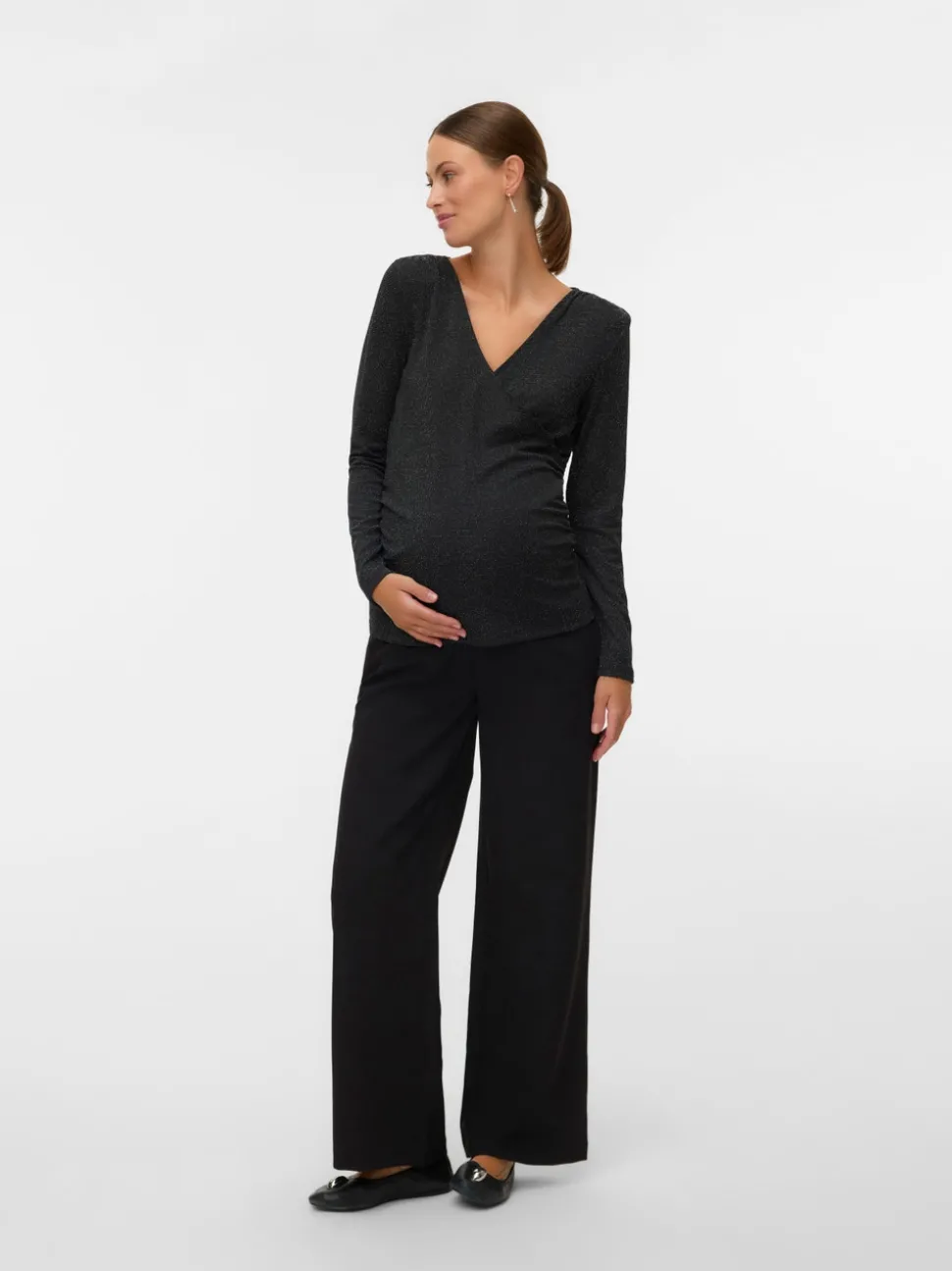 Tight fit V-Hals Top