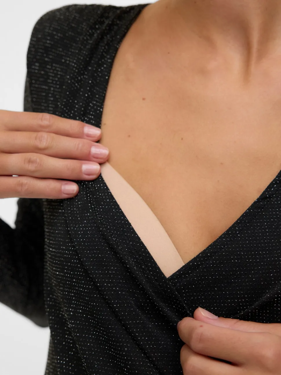 Tight fit V-Hals Top
