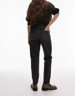 TOPSHOP High waist Mom fit Jeans