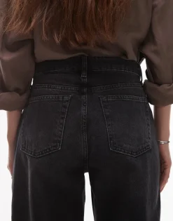 TOPSHOP High waist Straight fit Jeans
