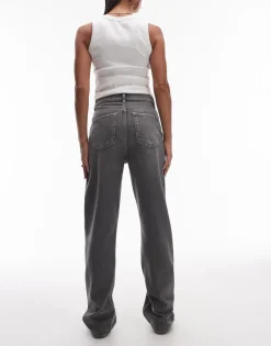 TOPSHOP High waist Straight fit Jeans