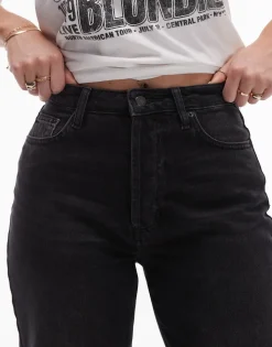 TOPSHOP High waist Straight fit Jeans